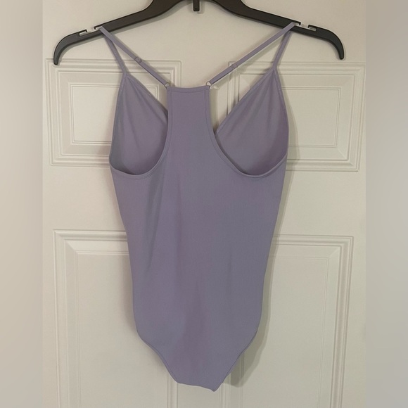 Intimately Free People Move Along Body Suit Purple Size M/L Stretchy Adjustable - Picture 5 of 6